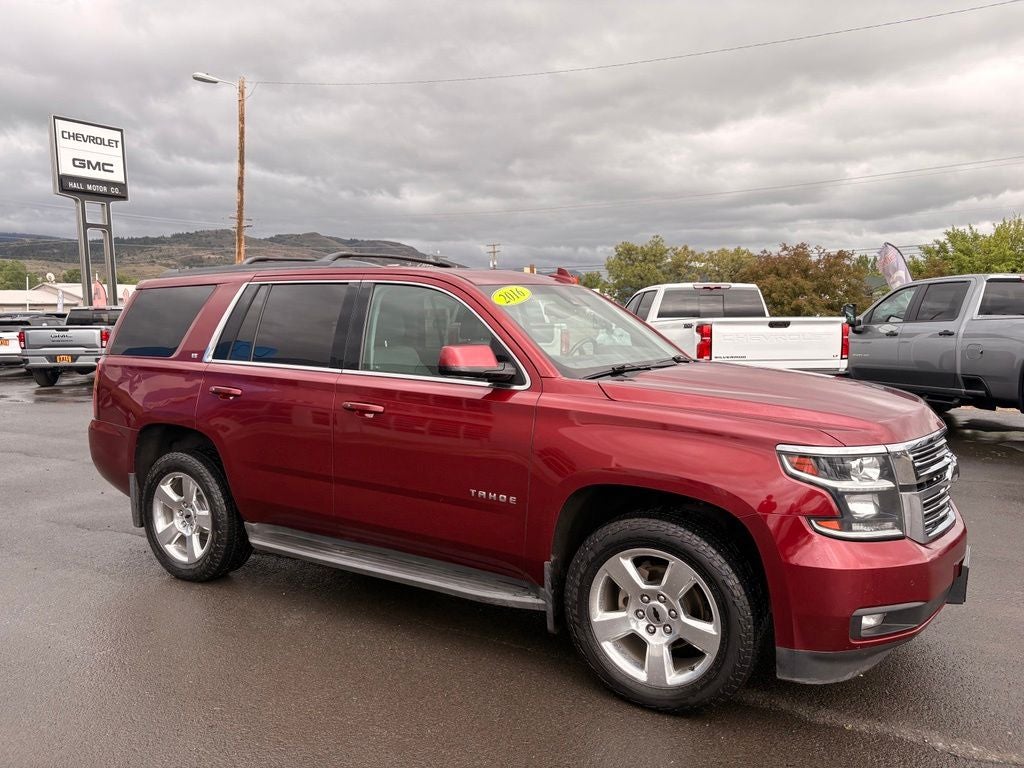 2016 Chevrolet Tahoe — rear three-quarter view